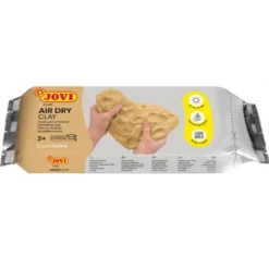 PASTA JOVI PARA MODELAR AIR DRY CLAY 250 GR COLOR OCRE