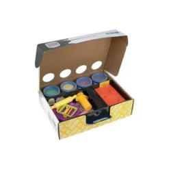 PASTA MILAN PARA MODELAR SOFT DOUGH CASA DE LAS HAMBURGUESAS CON HERRAMIENTAS MALETIN CON 4 BOTES COLORES