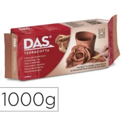 Pasta para modelar Das color marron 1kg