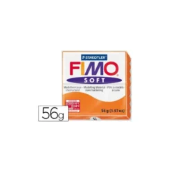 Pasta para modelar Staedtler Fimo Soft naranja 56 gr