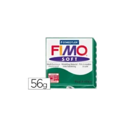 Pasta para modelar Staedtler Fimo Soft verde esmeralda 56 gr