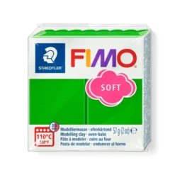 Pasta para modelar Staedtler Fimo Soft verde esmeralda 56 gr