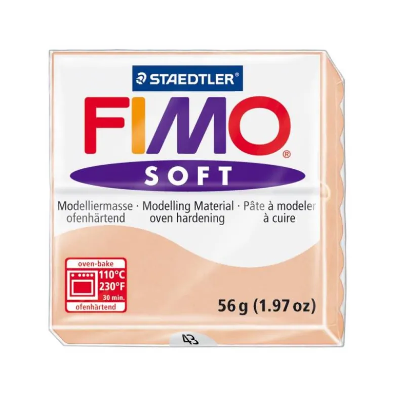 Pasta para modelar Staedtler Fimo soft Color carne 56 gr