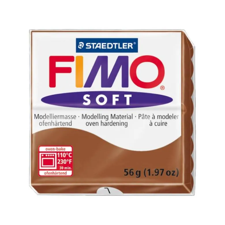 Pasta para modelar Staedtler Fimo soft Color caramelo 56 gr
