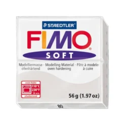 Pasta para modelar Staedtler Fimo soft Color gris 56 gr