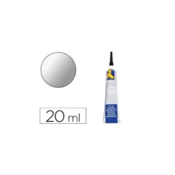 Pasta relieve La Pajarita 20 ml color plata