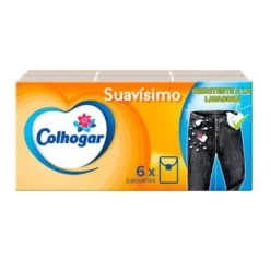 Pañuelos de papel colhogar compacto blanco 4 capas 1 envase 6 paquetes