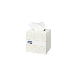 Pañuelos faciales extrasuaves marca Tork 2 capas 100 unidades