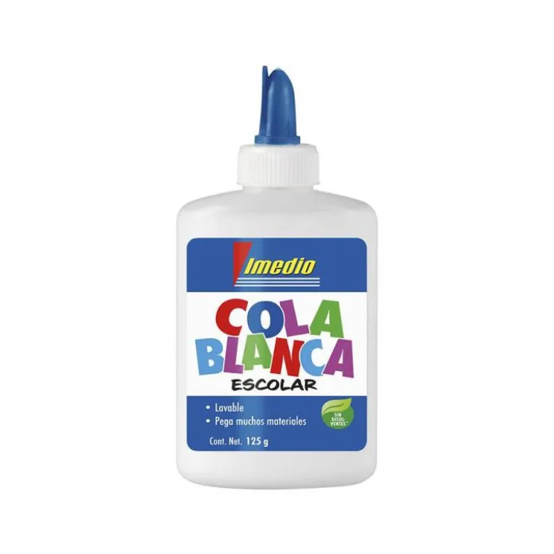 PEGAMENTO COLA BLANCA IMEDIO BOTE 125 GR
