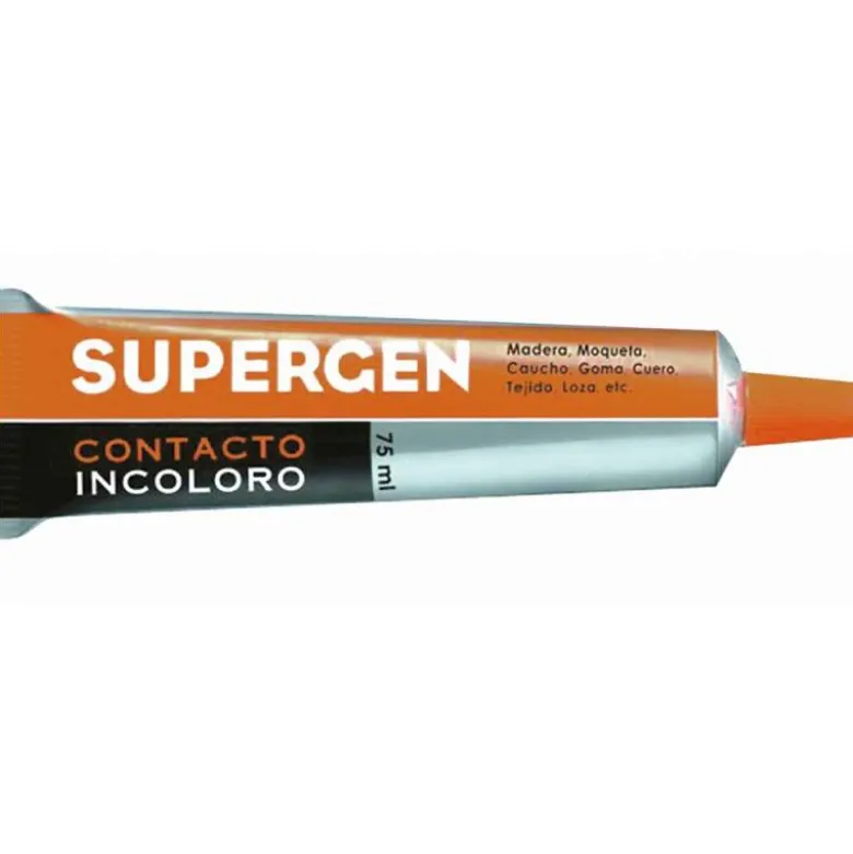 Pegamento de contacto Supergen incoloro 75 ml
