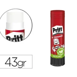 Pegamento en barra marca Pritt de 43 gr