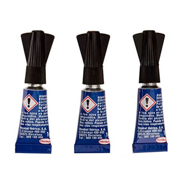 Pegamento Instantaneo loctite Super Glue 3 x1 gr