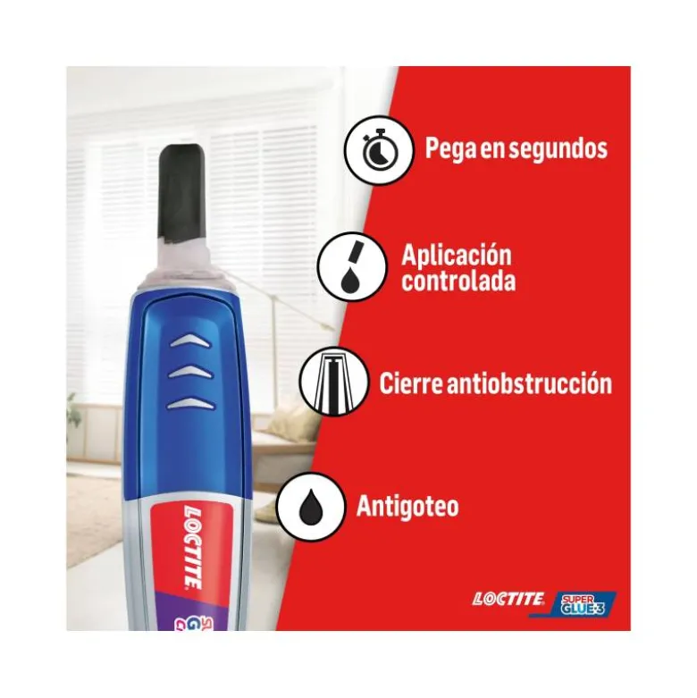 Pegamento instantáneo Loctite pen 3 gr