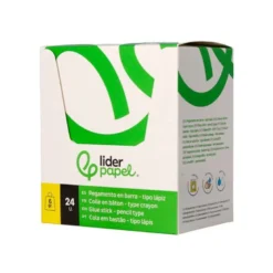 PEGAMENTO LIDERPAPEL EN BARRA 6 GR BOLIGRAFO CON CLIP