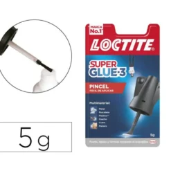 Pegamento loctite 5 gr aplicador de pincel adhesivo instantaneo