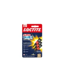 PEGAMENTO LOCTITE SUPER GLUE-3 ADHESIVO INSTANTANEO ORIGINAL POWER GEL 1 GR BLISTER DE 3 UNIDADES