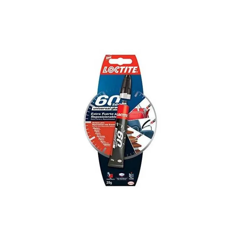 PEGAMENTO LOCTITE UNIVERSAL GLUE EXTRA FUERTE 60 SEGUNDOS 20 GR