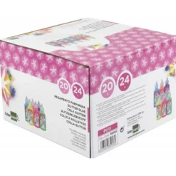 Pegamento purpurina Liderpapel fantasia colores metalicos pasteles. SOLO SE MANDA UN envase 20gr. NO SE PUEDE ELEGIR COLOR
