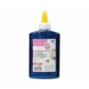 Pegamento purpurina Liderpapel Fantasia color Azul metalizado Bote 160gr