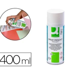 PEGAMENTO Q-CONNECT SPRAY MOUNT ADHESIVO PERMANENTE BOTE DE 400 ML