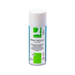 PEGAMENTO Q-CONNECT SPRAY MOUNT ADHESIVO PERMANENTE BOTE DE 400 ML