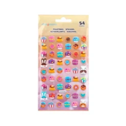 PEGATINAS IMAGINOVO DULCES MAGIC DREAMS CON RELIEVE 190X105 MM EN BLISTER