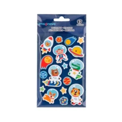 PEGATINAS IMAGINOVO LUMINOSAS ASTRONAUTAS LUMINOSAS 250X145 MM EN BLISTER
