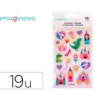 PEGATINAS IMAGINOVO PRINCESAS MAGIC DREAMS PVC 190X105 MM EN BLISTER
