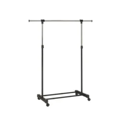 Perchero metalico de Unilux Extensible negro