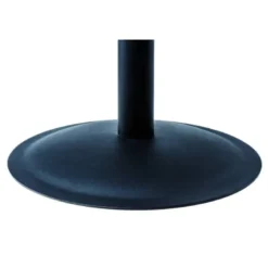 PERCHERO METALICO MAUL LAURA 4 COLGADORES MADERA COLOR NEGRO 370X1800X370 MM