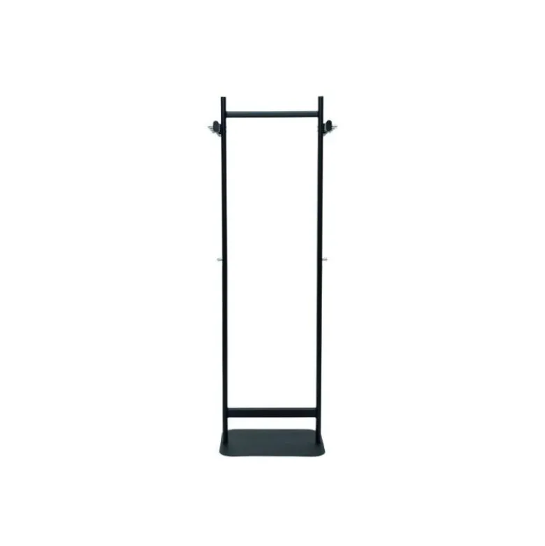 PERCHERO METALICO MAUL SALSA 8 COLGADORES COLOR NEGRO 520X1730X400 MM