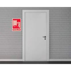 PICTOGRAMA ARCHIVO 2000 BOCA DE INCENDIO PVC COLOR ROJO LUMINISCENTE 210X300 MM