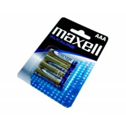 Pilas Maxell Alcalina 1.5 V AA LR06 Blister de 4 unidades