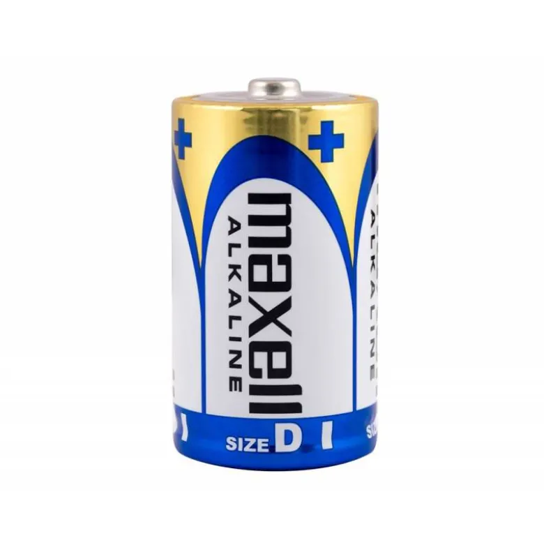 Pilas Maxell Alcalina 1.5 V D LR20 Blister de 2 unidades