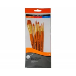 Pinceles acrílico Daler Rowney 7 unidades surtidas