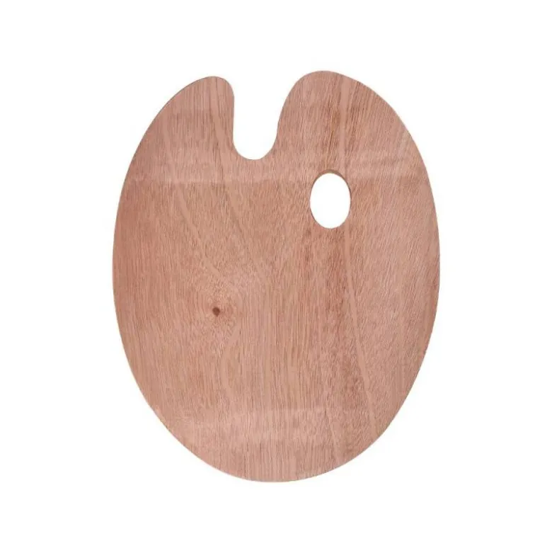 PINCELES SINTETICOS LIDERPAPEL PACK DE 12 UNIDADES CON PUNTAS Y TAMAÑOS SURTIDOS + PALETA DE MADERA