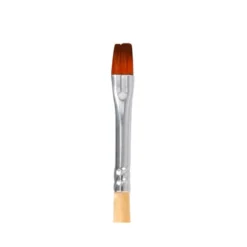 PINCEL PARA PINTURA ACRILICA Y ACUARELA LIDERPAPEL N 3 PUNTA PLANA DE PELO SINTETICO CERTIFICADO FSC