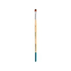 PINCEL PARA PINTURA ACRILICA Y ACUARELA LIDERPAPEL N 4 PUNTA PLANA DE PELO SINTETICO CERTIFICADO FSC