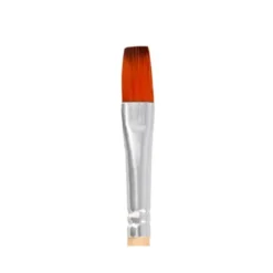 PINCEL PARA PINTURA ACRILICA Y ACUARELA LIDERPAPEL N 6 PUNTA PLANA DE PELO SINTETICO CERTIFICADO FSC