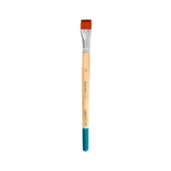 PINCEL PARA PINTURA ACRILICA Y ACUARELA LIDERPAPEL N 13 PUNTA PLANA DE PELO SINTETICO CERTIFICADO FSC