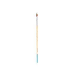 PINCEL PARA PINTURA ACRILICA Y ACUARELA LIDERPAPEL N 000 PUNTA FILBERT / LENGUA GATO DE PELO SINTETICO CERTIFICADO
