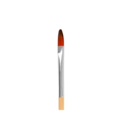 PINCEL PARA PINTURA ACRILICA Y ACUARELA LIDERPAPEL N 000 PUNTA FILBERT / LENGUA GATO DE PELO SINTETICO CERTIFICADO