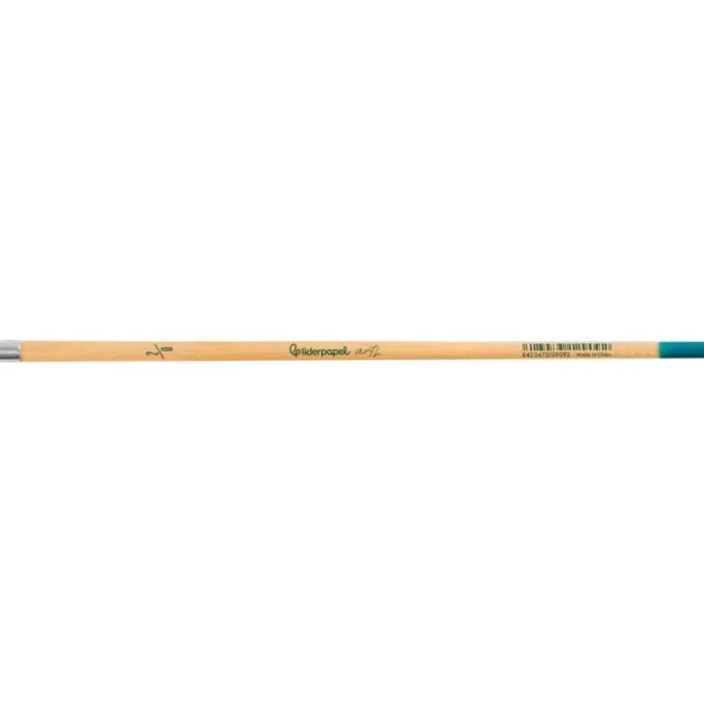 PINCEL PARA PINTURA ACRILICA Y ACUARELA LIDERPAPEL N 00 PUNTA FILBERT / LENGUA GATO DE PELO SINTETICO CERTIFICADO