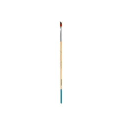 PINCEL PARA PINTURA ACRILICA Y ACUARELA LIDERPAPEL N 00 PUNTA FILBERT / LENGUA GATO DE PELO SINTETICO CERTIFICADO