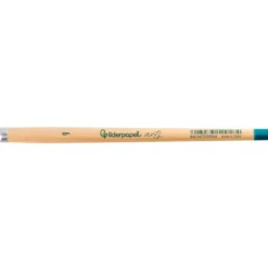 PINCEL PARA PINTURA ACRILICA Y ACUARELA LIDERPAPEL N 9 PUNTA FILBERT / LENGUA GATO DE PELO SINTETICO CERTIFICADO
