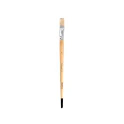 PINCEL PARA PINTURA AL OLEO Y ACRILICA LIDERPAPEL N 15 PUNTA PLANA DE PELO DE CERDA CERTIFICADO FSC