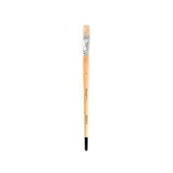 PINCEL PARA PINTURA AL OLEO Y ACRILICA LIDERPAPEL N 16 PUNTA PLANA DE PELO DE CERDA CERTIFICADO FSC