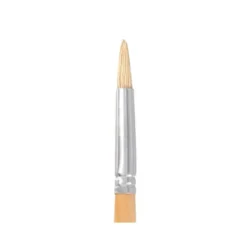 PINCEL PARA PINTURA AL OLEO Y ACRILICA LIDERPAPEL N 7 PUNTA REDONDA DE PELO DE CERDA CERTIFICADO FSC