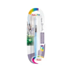 PINCEL PENTEL XFRH-M RELLENABLE AGUA REDONDO PUNTA MEDIANA