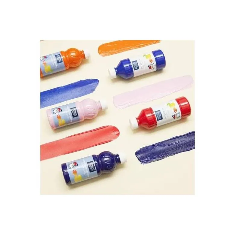 Pintura Acrilica L&B Brillo Color Rojo Primario 250 ml
